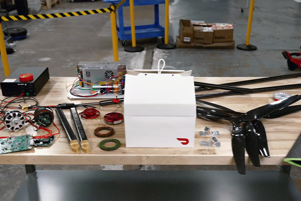 DoorDash Air Drone Delivery Service Launch