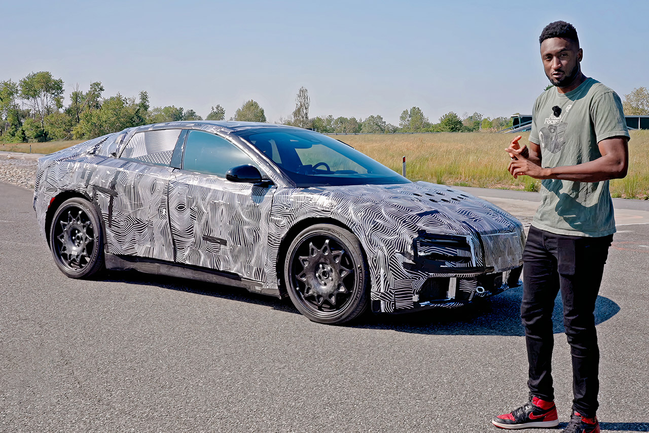 MKBHD Ferrari Luce EV Test Drive