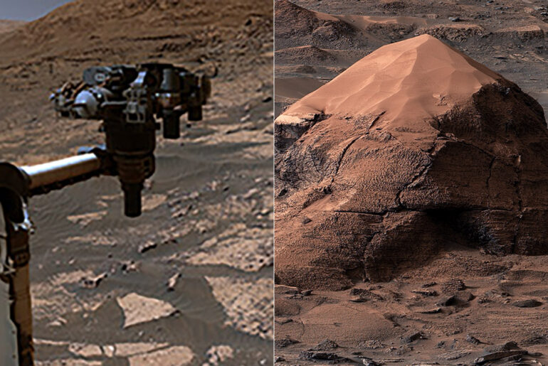 NASA Curiosity Rover Miraflores Martian Mars Polygons