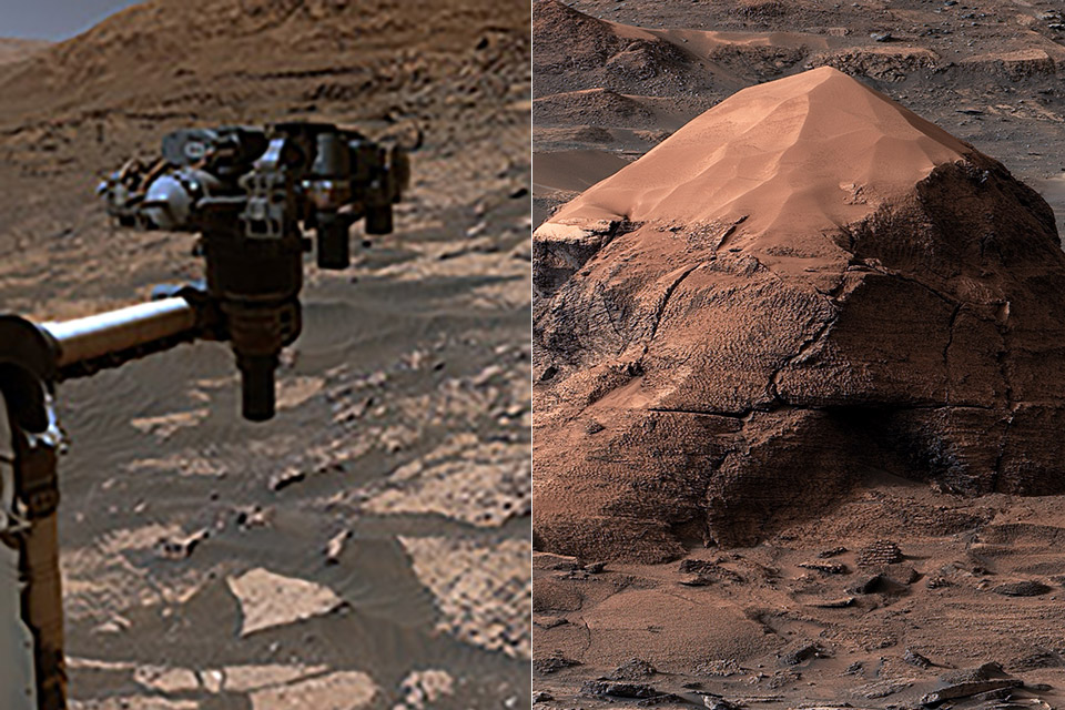 NASA Curiosity Rover Miraflores Martian Mars Polygons