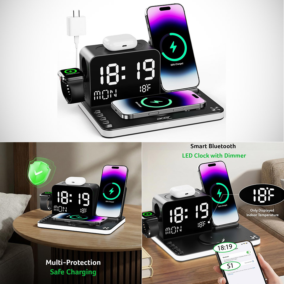 Acer S1 7-in-1 Wireless Charging Station
