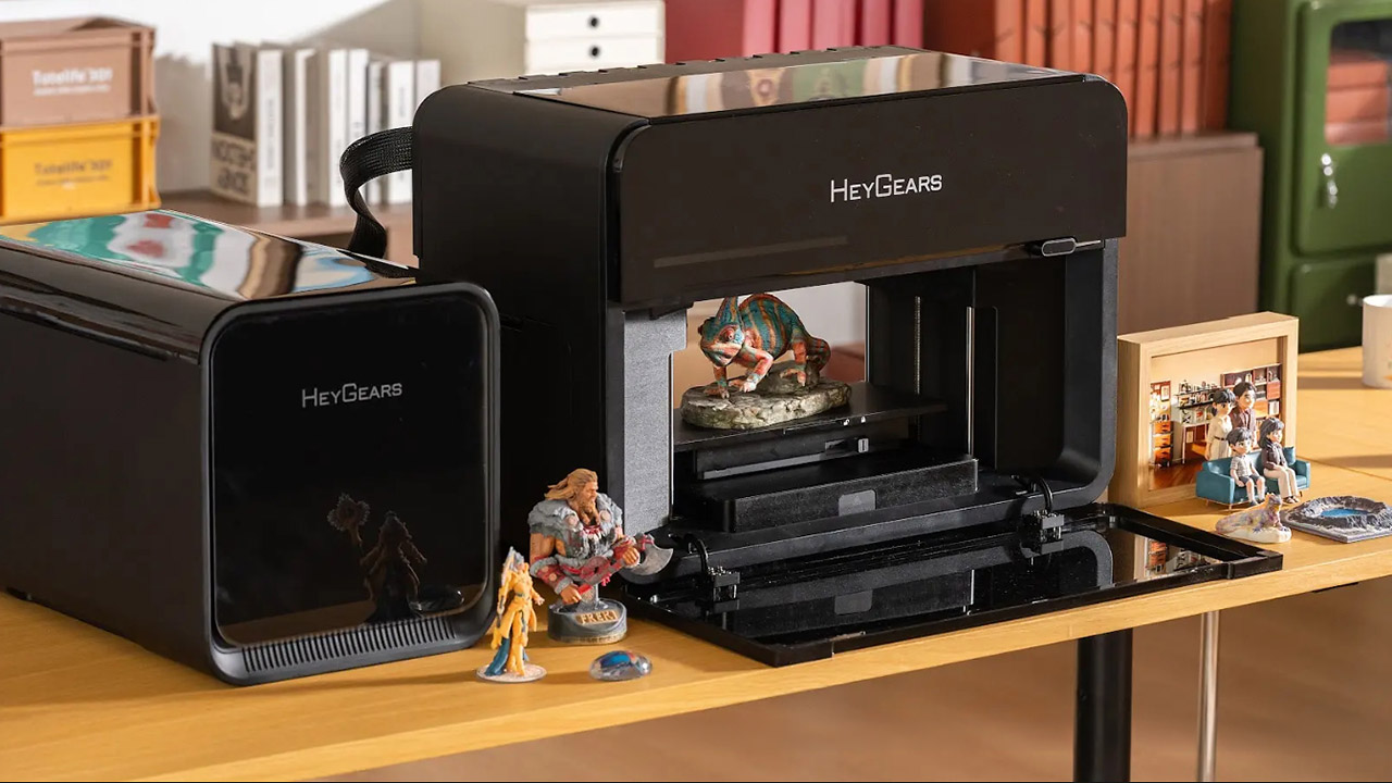HeyGears G1X 3D 2D Resin Texture Printer