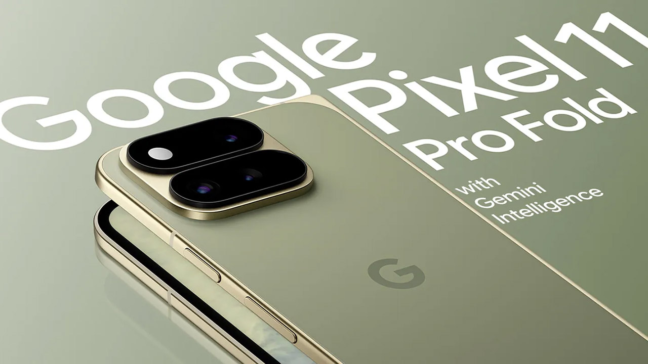 Google Pixel 11 Pro Fold Leak Render