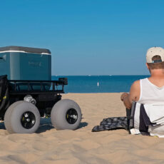 Custom-Built Beach Robot