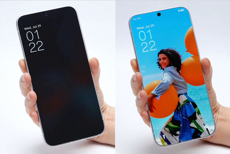 TECNO Bezel-less Concept Phone Smartphone