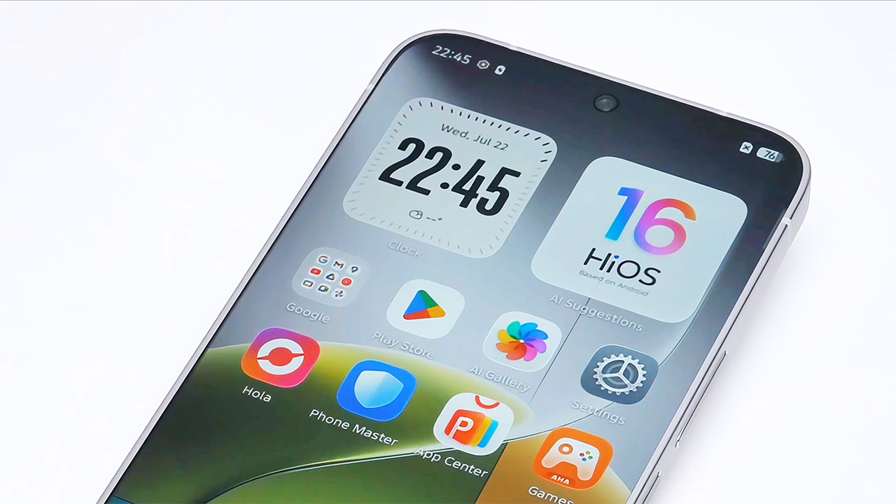 TECNO Bezel-less Concept Phone Smartphone