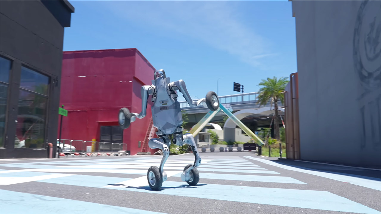 Unitree AS2-W Super Athlete Wheeled Robot