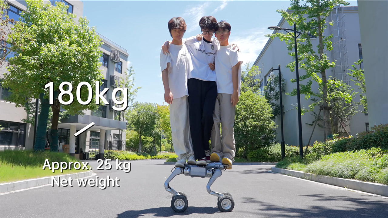Unitree AS2-W Super Athlete Wheeled Robot