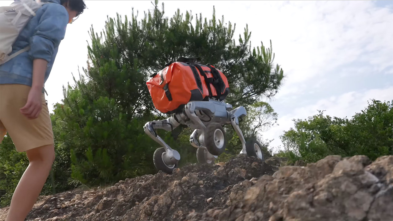 Unitree AS2-W Super Athlete Wheeled Robot