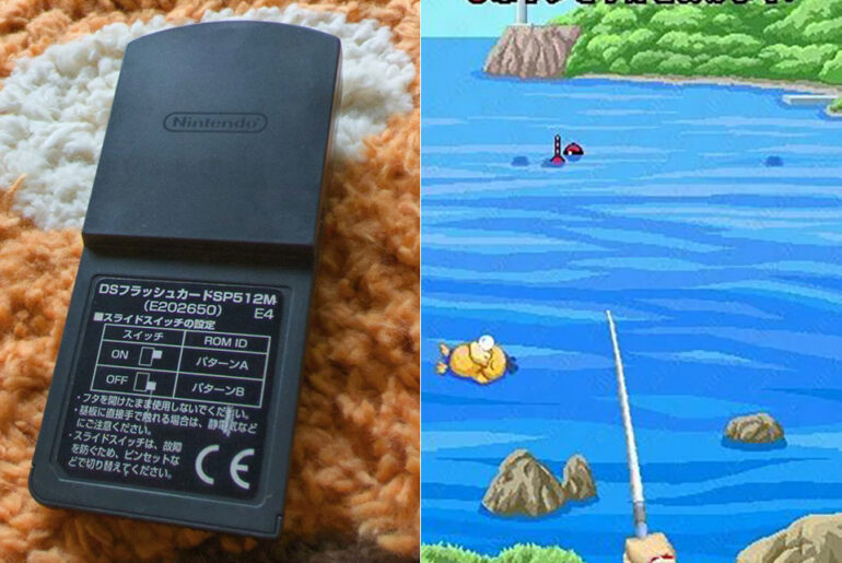 Pokemon PokePark Fishing Contest DS Lost Cartridge Game