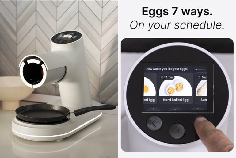 Cheffy E.G.O.R. Egg Machine Robot