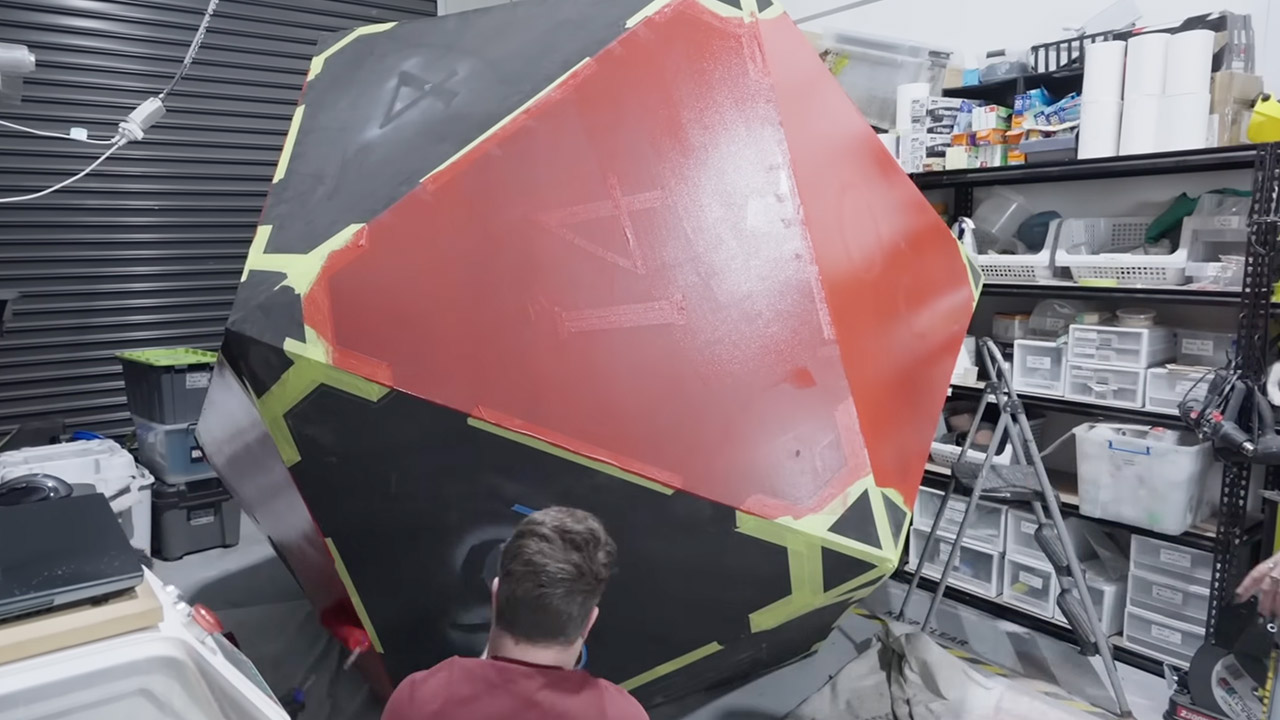 World's Biggest D20 Largest 20-Sided Die
