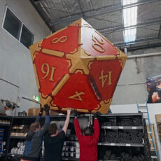 World's Biggest D20 Largest 20-Sided Die