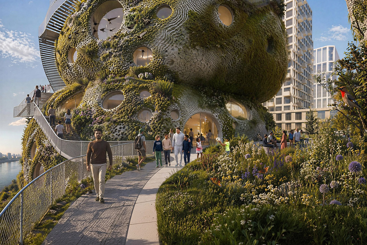 MVRDV Rotterdam Rocks Building Structure Design