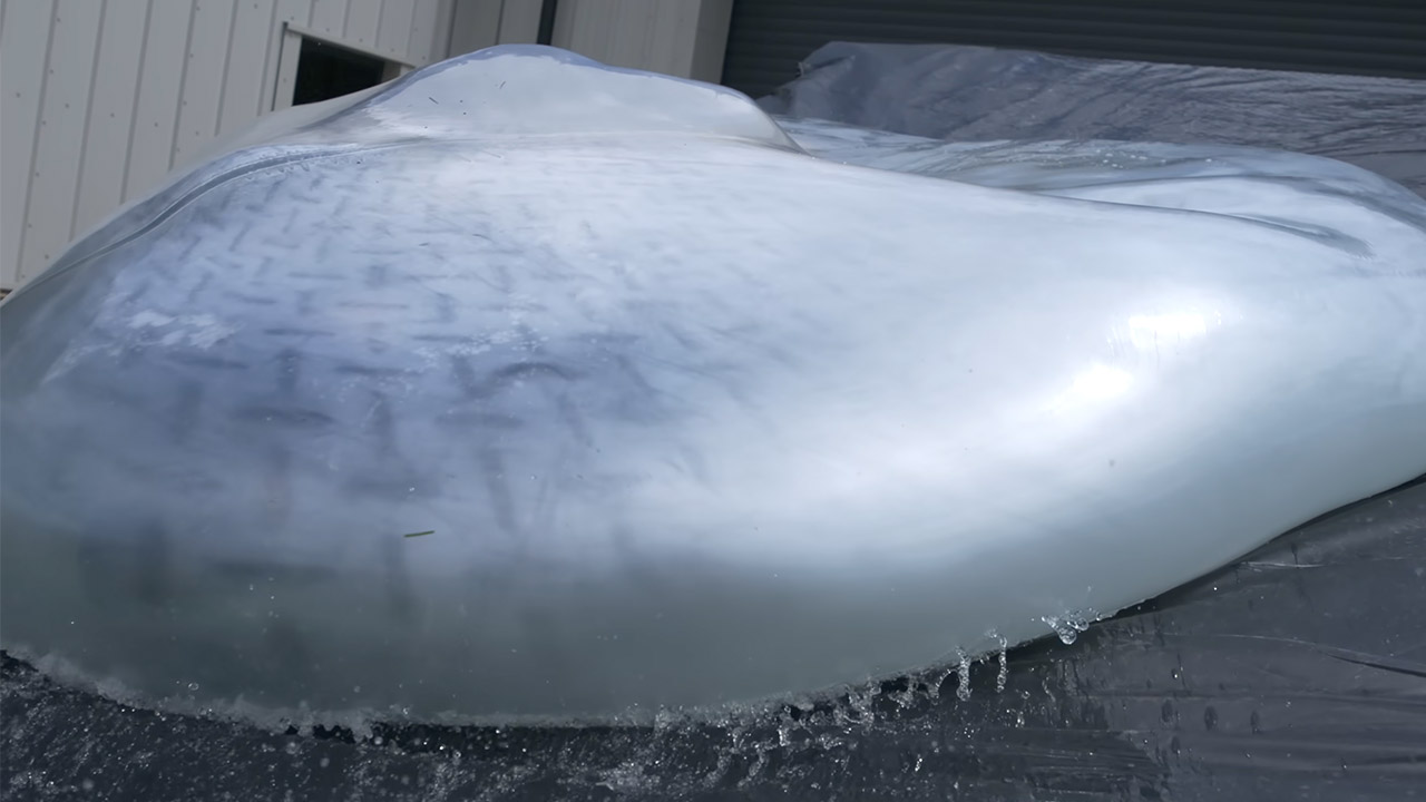 Slow Mo Guys Six Foot Man Inside Rolling Balloon