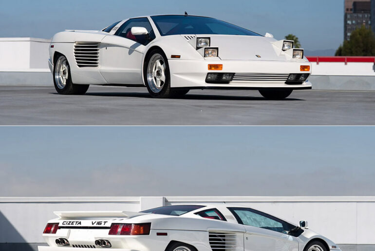 Cizeta-Moroder Prototype 16-Cylinder Supercar