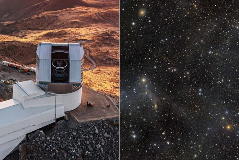 Vera C. Rubin LSST Camera COSMOS Field