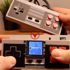 NES Gamepad Retro Handheld Console Mod
