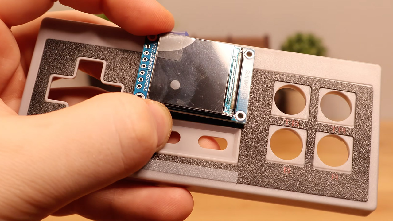 NES Gamepad Retro Handheld Console Mod