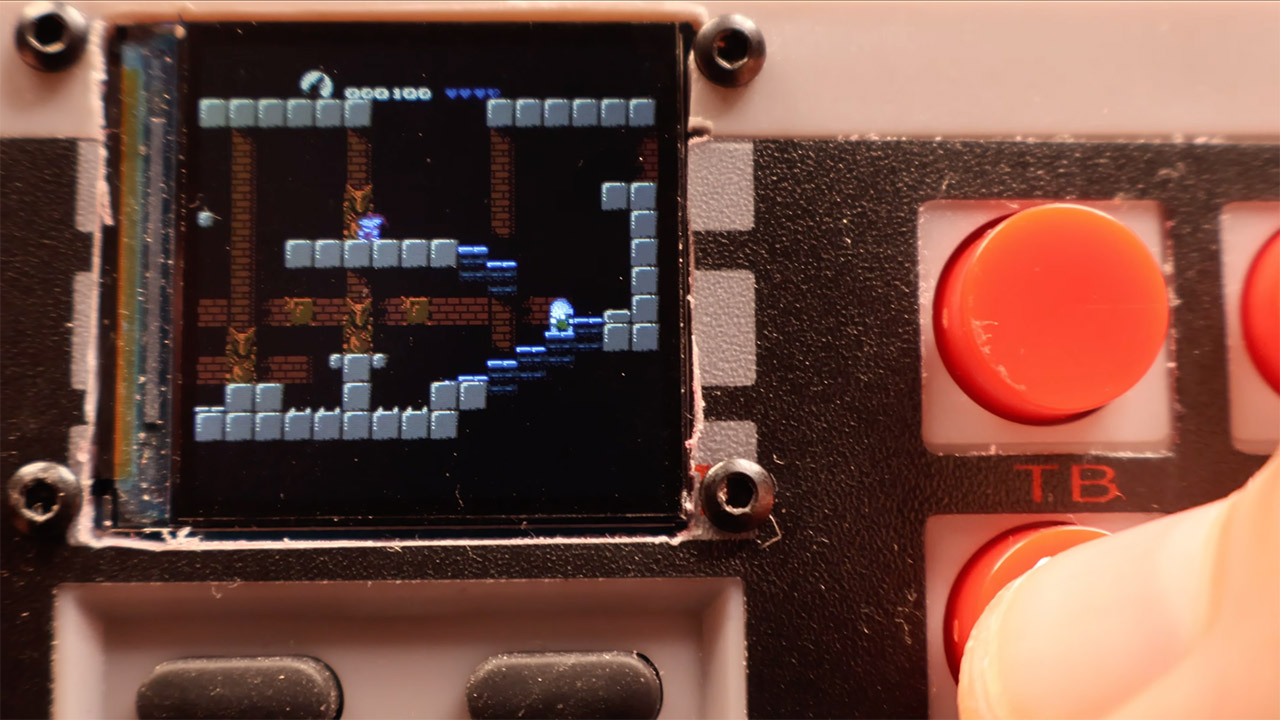 NES Gamepad Retro Handheld Console Mod