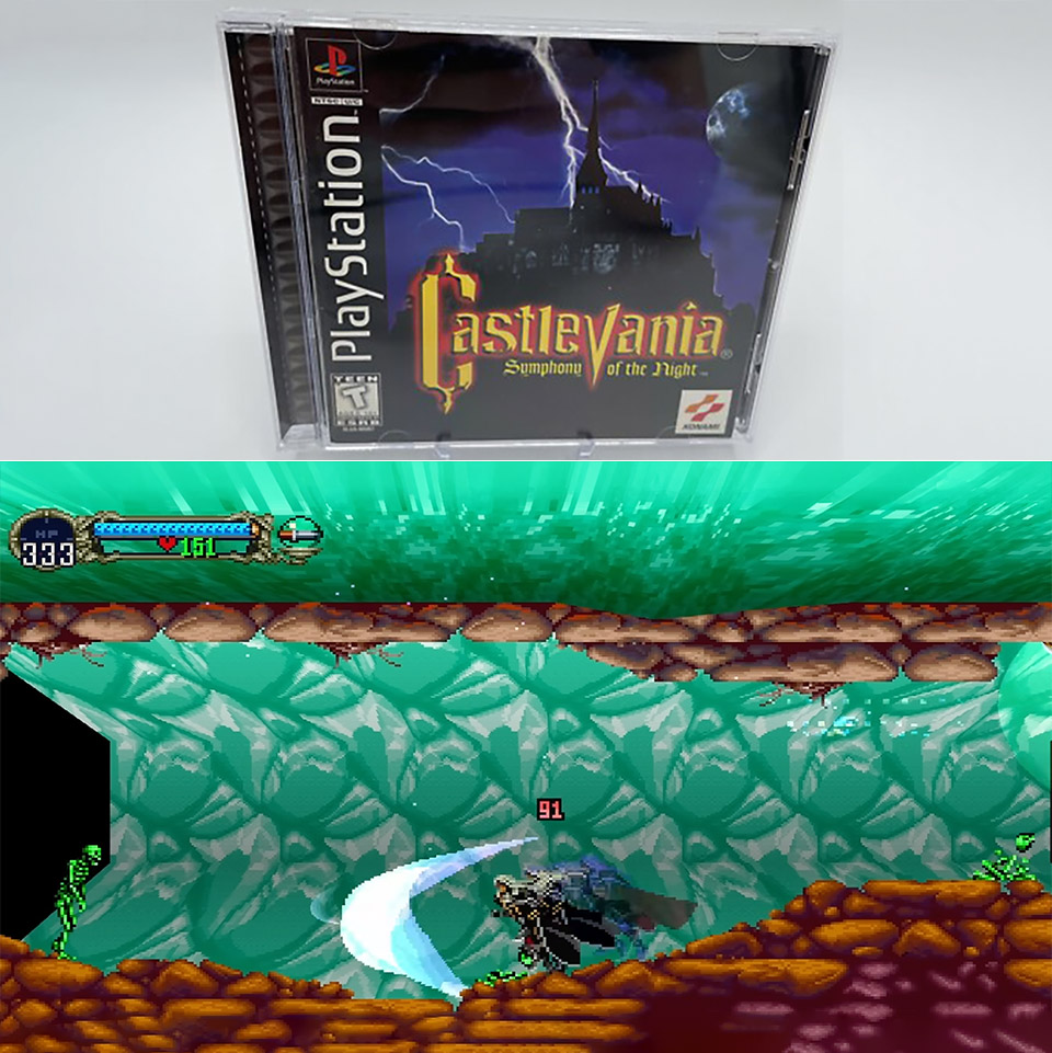 Castlevania Symphony of the Night PS1 PC Port Recomp