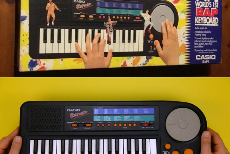 Casio Rapman First Rap Keyboard 1991
