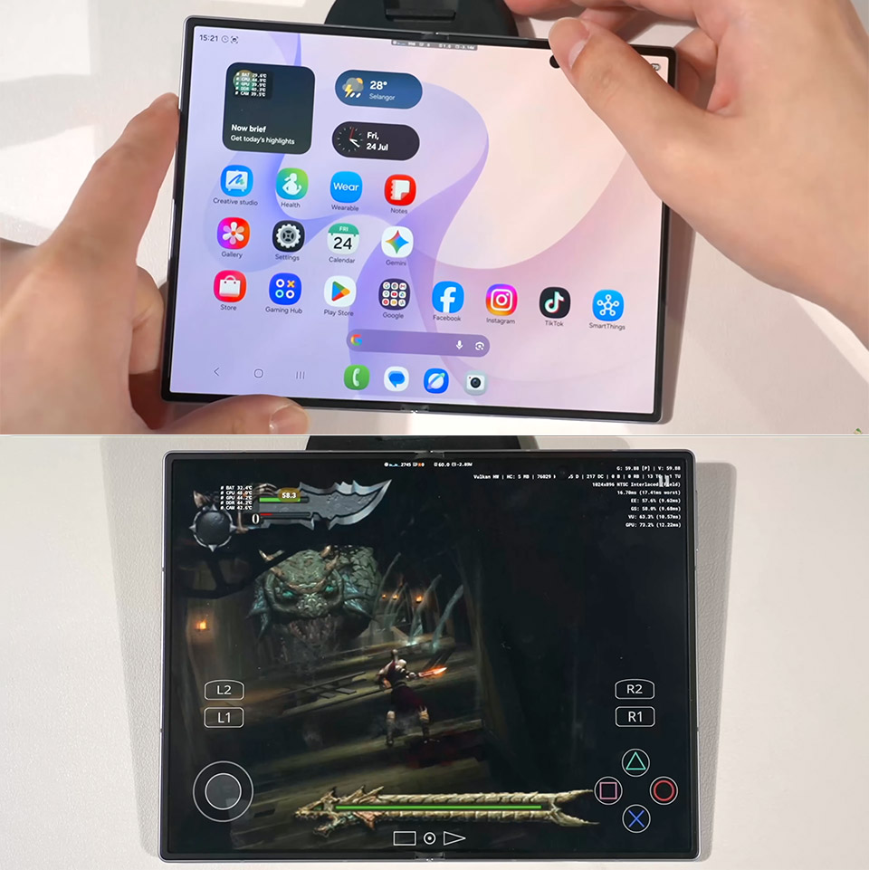 Samsung Galaxy Z Fold8 Gaming