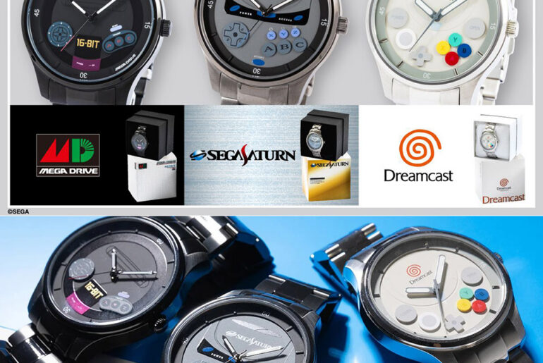 SuperGroupies SEGA Mega Drive Saturn Dreamcast Watches