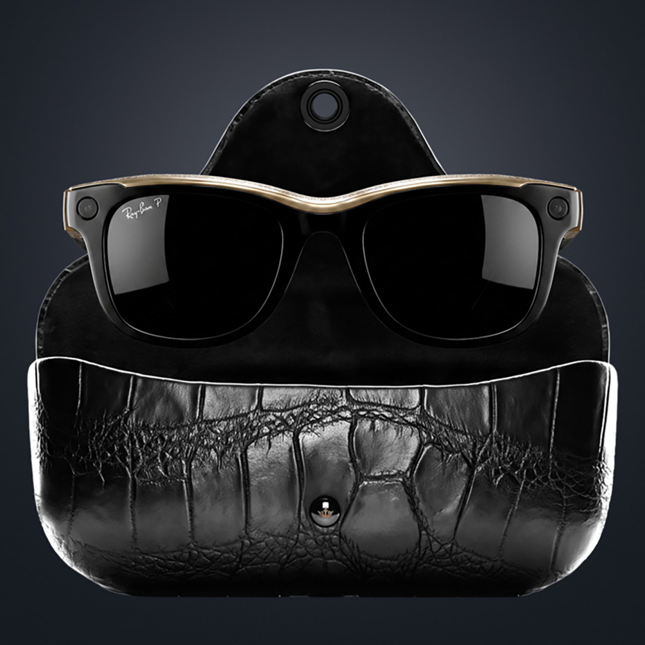 Caviar Odyssey 24-Karat Gold Ray-Ban Meta Smartglasses