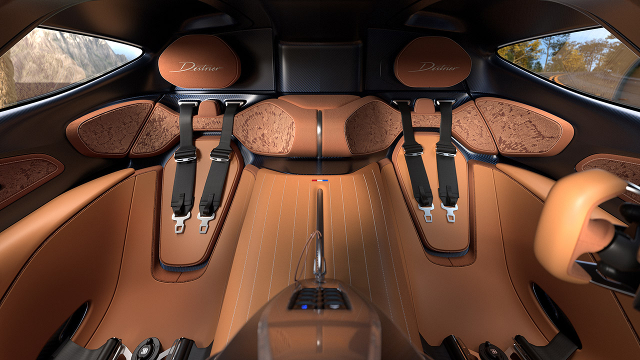 Bugatti Destrier W16 Interior