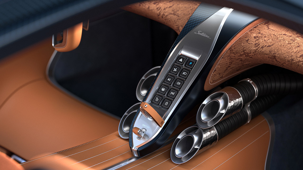 Bugatti Destrier W16 Interior