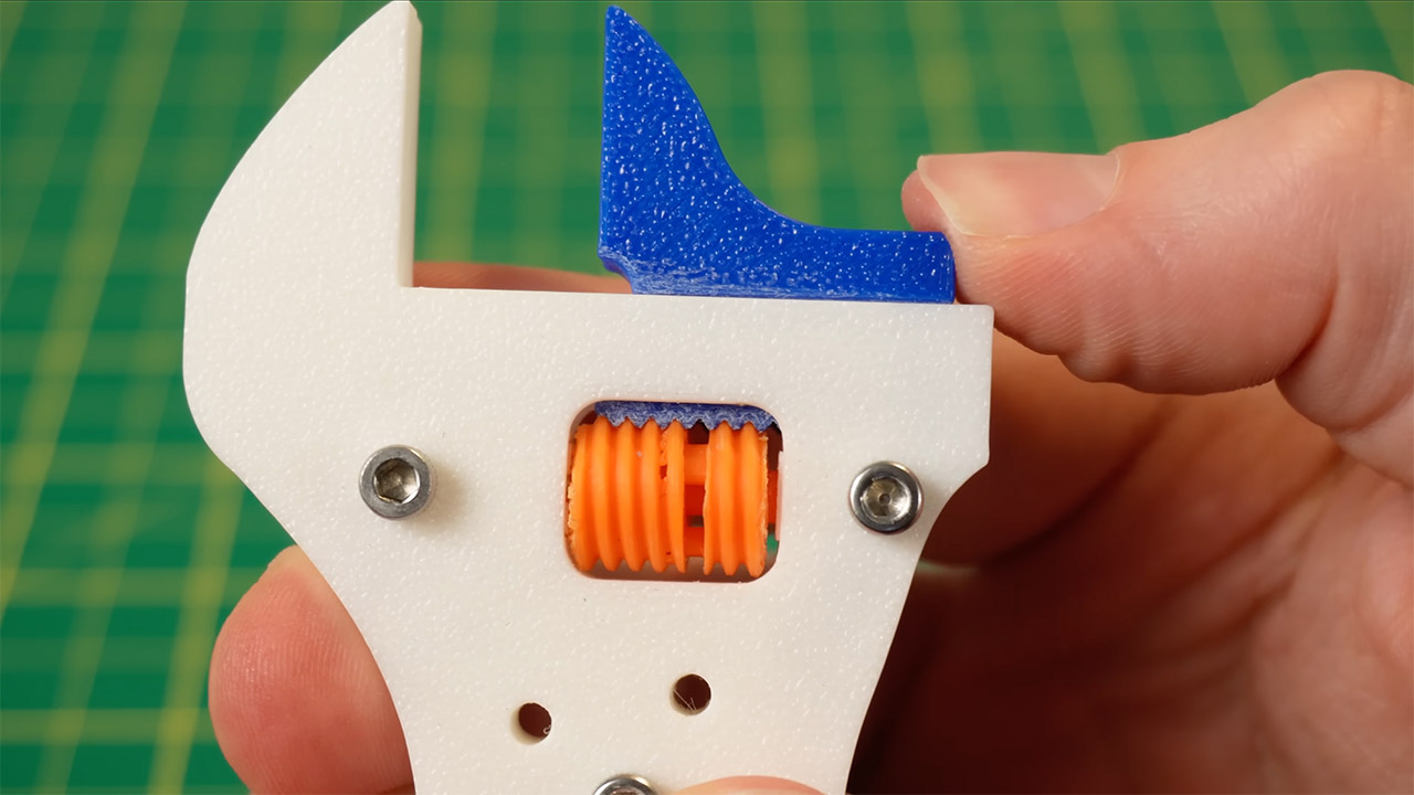 CNC Machined 3D-Printed Adjustable Wrench