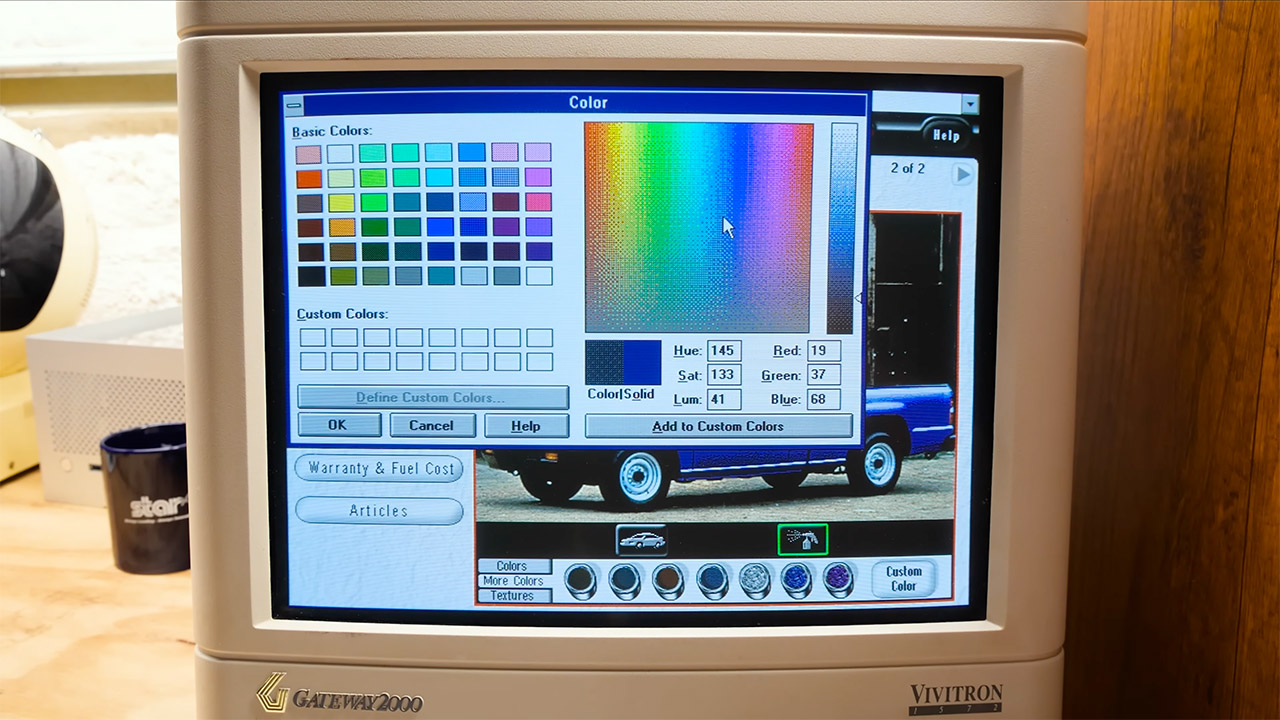 1996 Popular Mechanics Car Guide CD-ROM