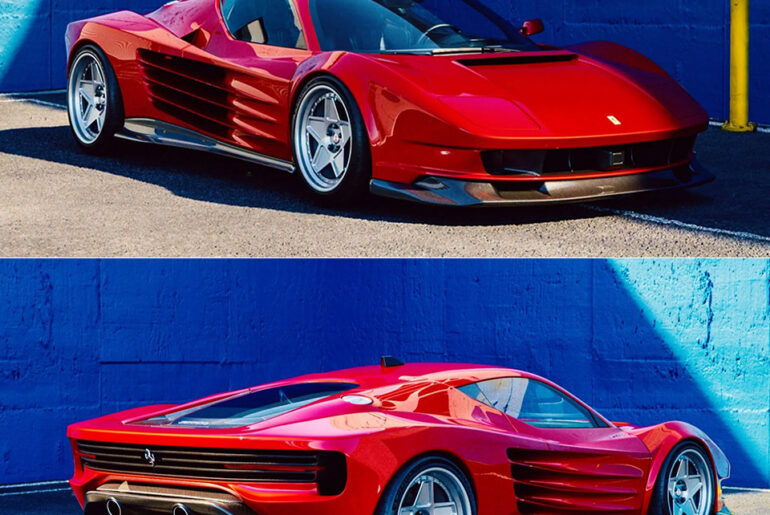 Khyzyl Saleem Ferrari Testarossa Concept