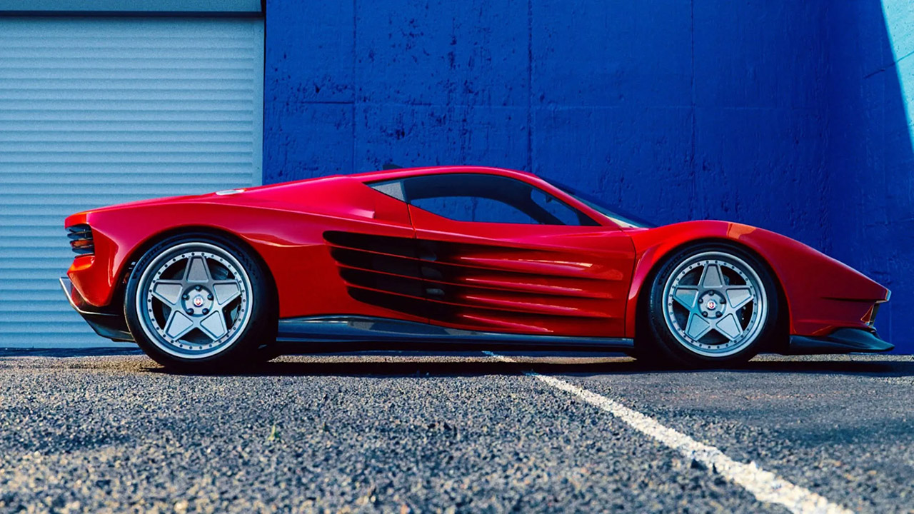 Khyzyl Saleem Ferrari Testarossa Concept