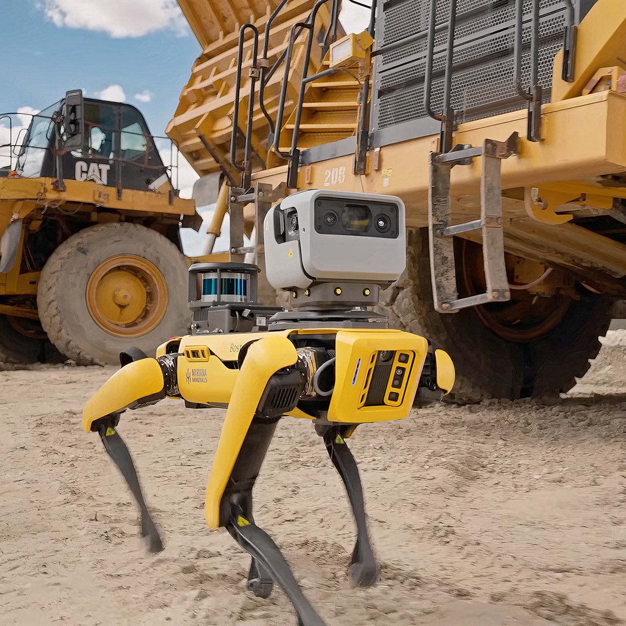 Boston Dynamics Spot Robot Mariana Minerals