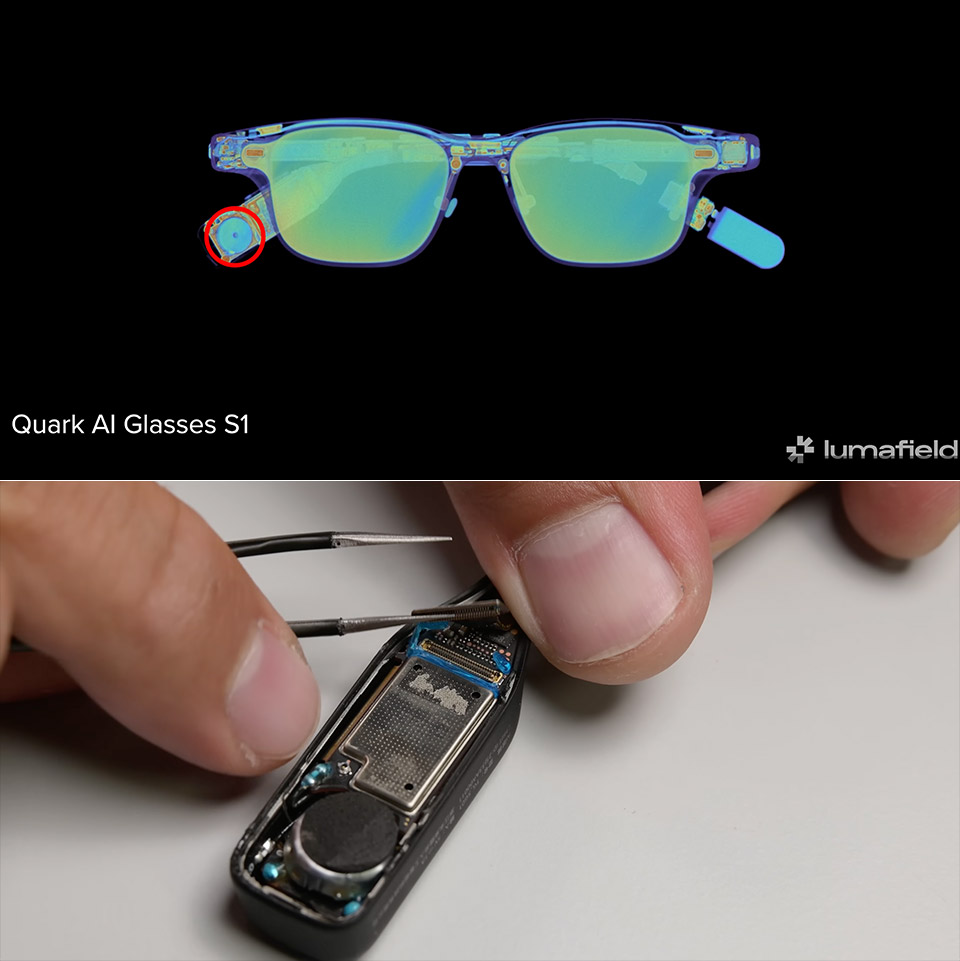 Quark AI Glasses S1 Rokid Smartglasses Teardown