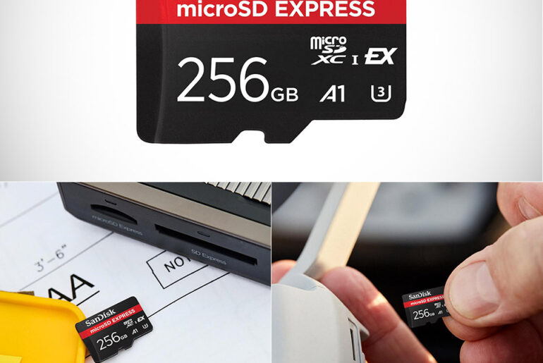 256GB SanDisk MicroSD Express Card