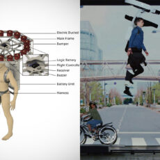 University of Tokyo Lunavity Backpack Multi-Rotor System