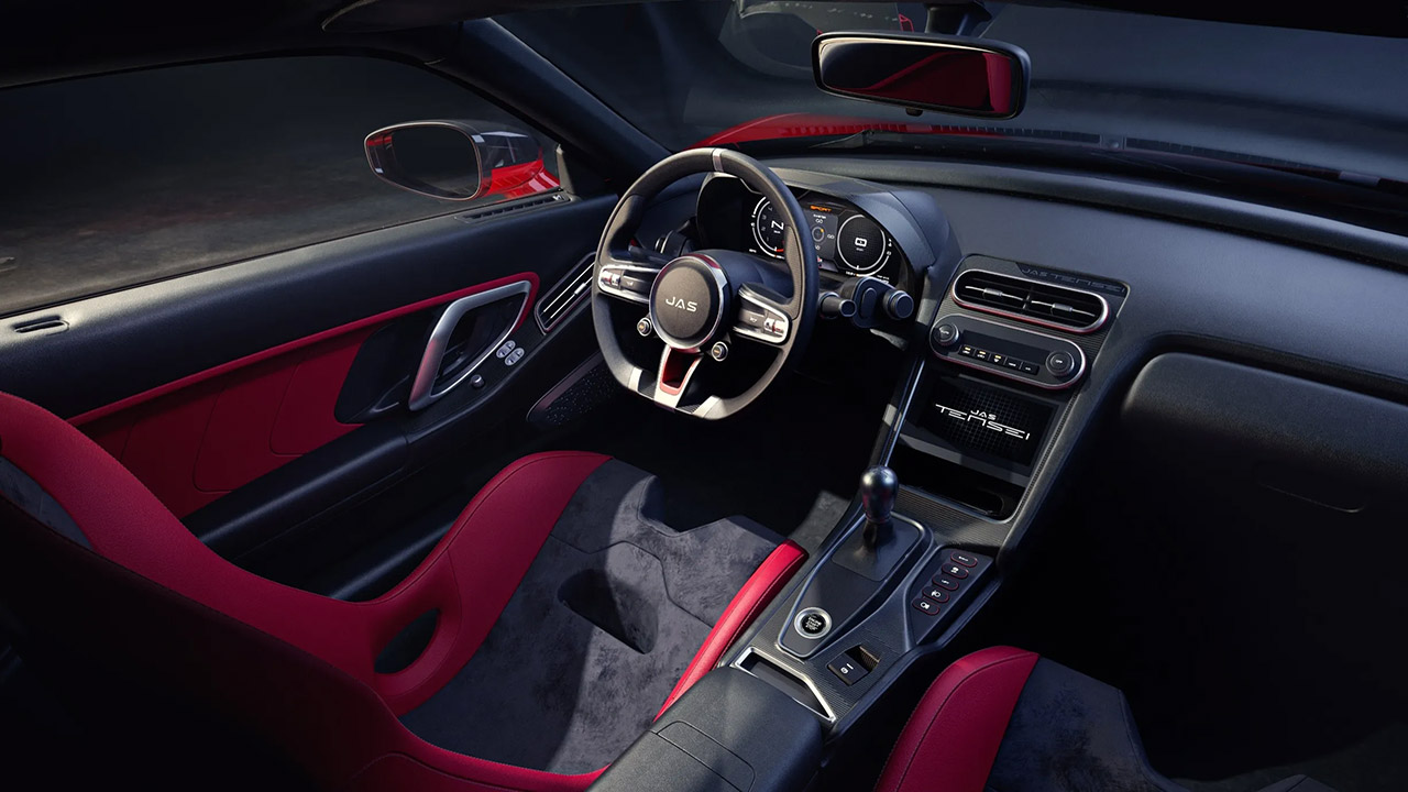 JAS Tensei NSX Restomod Cabin Interior