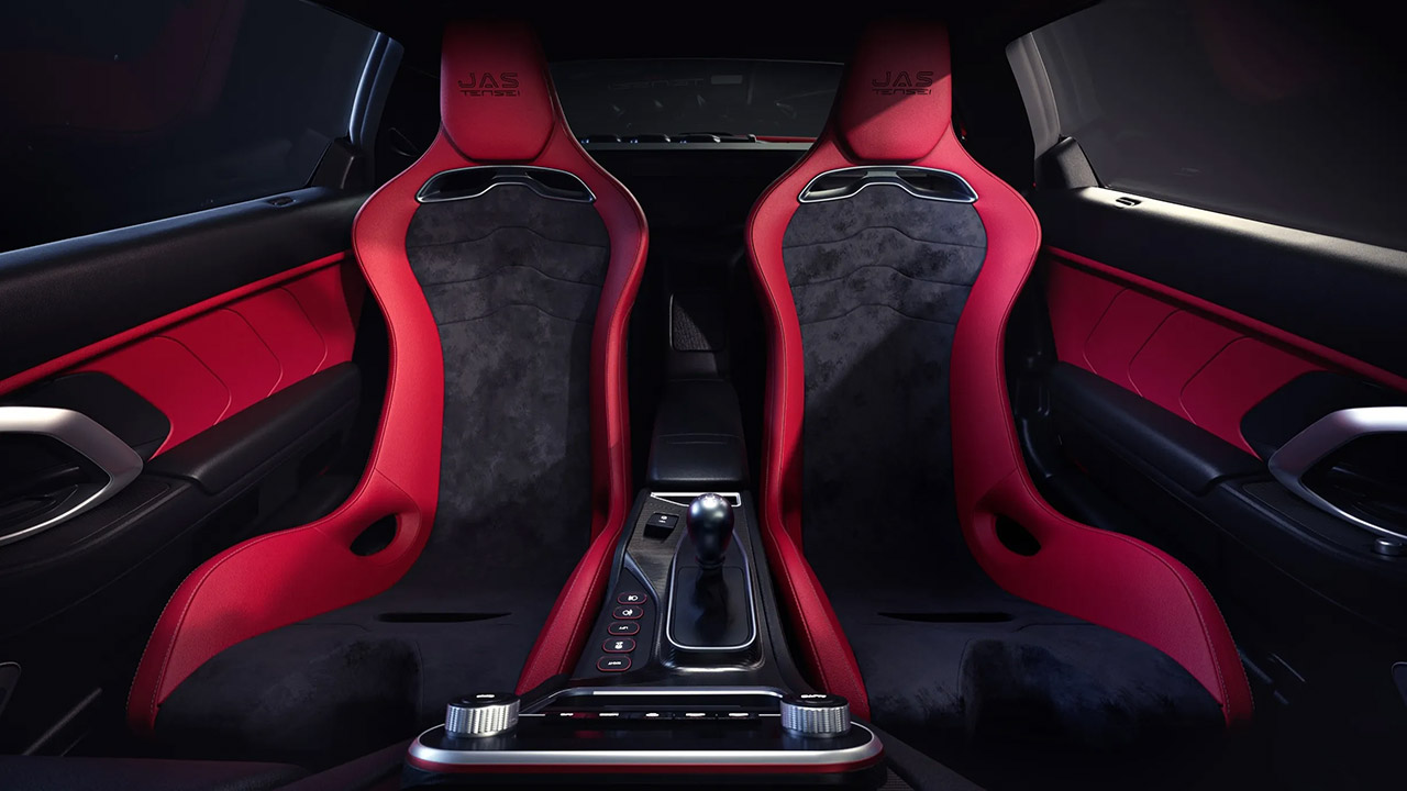 JAS Tensei NSX Restomod Cabin Interior