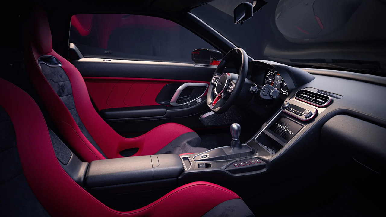 JAS Tensei NSX Restomod Cabin Interior