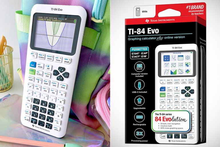 TI-84 Evo Graphing Calculator Deal