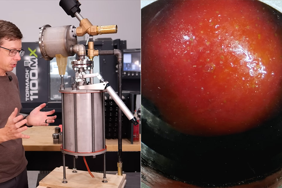 StuffMadeHere Apple Peel Itself Steam System