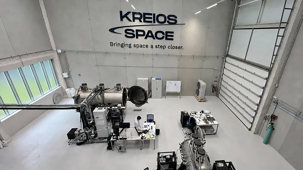 Kreios Space Kongsberg Nanoavionics Air Breathing VLEO Satellite