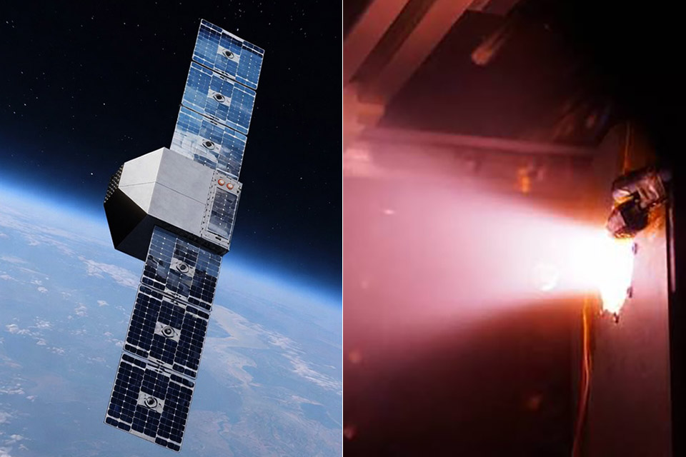 Kreios Space Kongsberg Nanoavionics Air Breathing VLEO Satellite