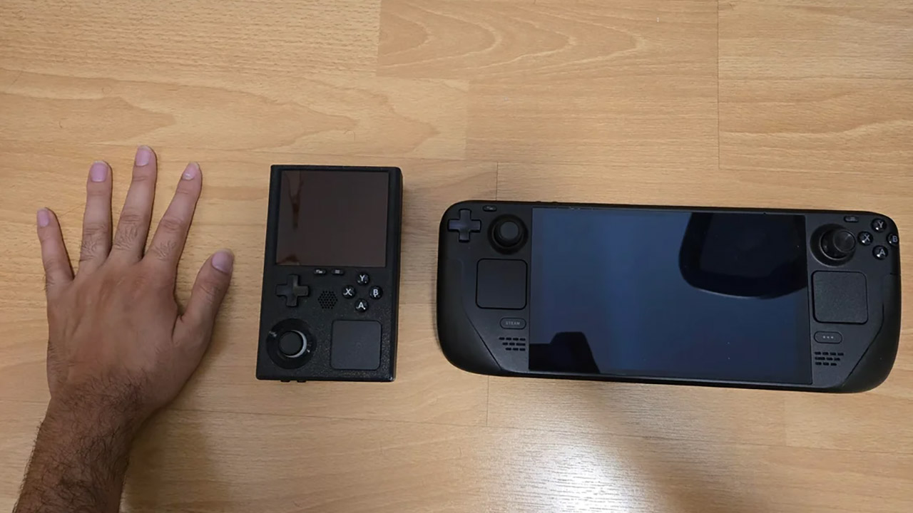 SteamBoy Steam Deck Game Boy Mod