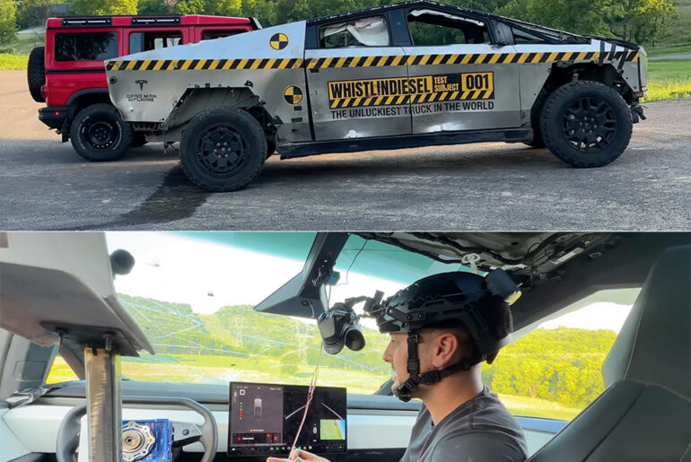 Tesla Cybertruck World's Largest Remote-Control Vehicle