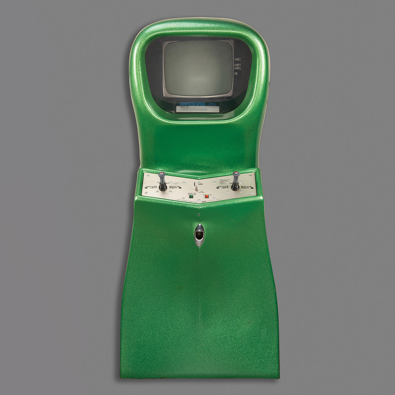 Computer Space 2-Player Arcade Cabinet Machine