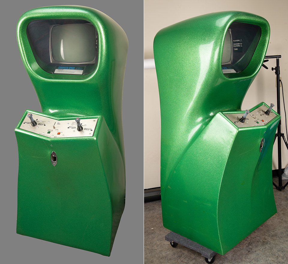 Computer Space 2-Player Arcade Cabinet Machine